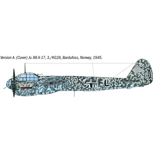 Junkers Ju 88 A-17 1/72 Kit Alt Image 3