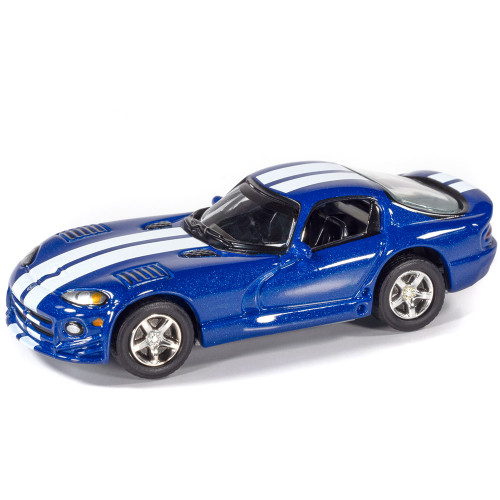1996 Dodge Viper GTS & 2005 Ford GT 2-pack - Viper Blue & Performance White Alt Image 1