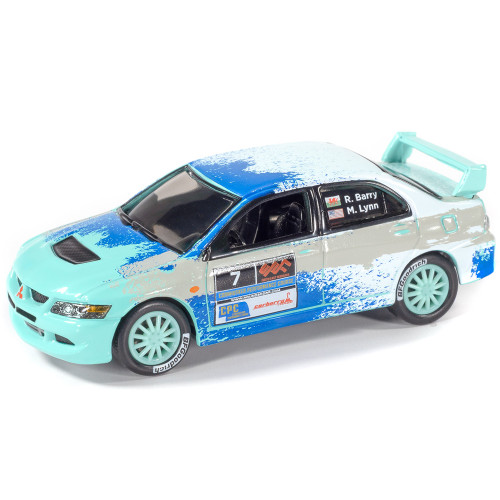 2004 Subaru WRX Sti & 2004 Mitsubishi Lancer Evolution 2-pack - Black & Teal Alt Image 1