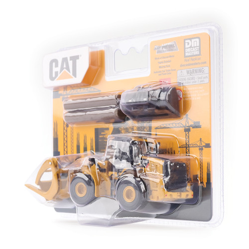 Caterpillar 950M Wheel Loader with Log fork and Wood Log Alt Image 3