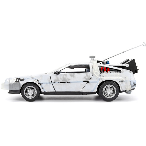 Back To The Future Part I - DeLorean Time Machine w/LIGHT - Frost BTTF Alt Image 7