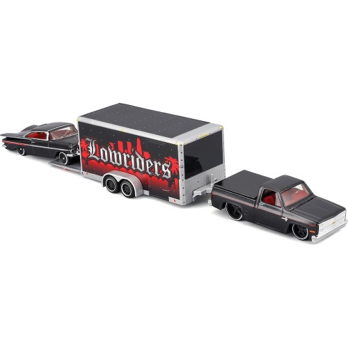 1987 Chevy 1500 + 1959 Impala SS Lowrider & Trailer Alt Image 2