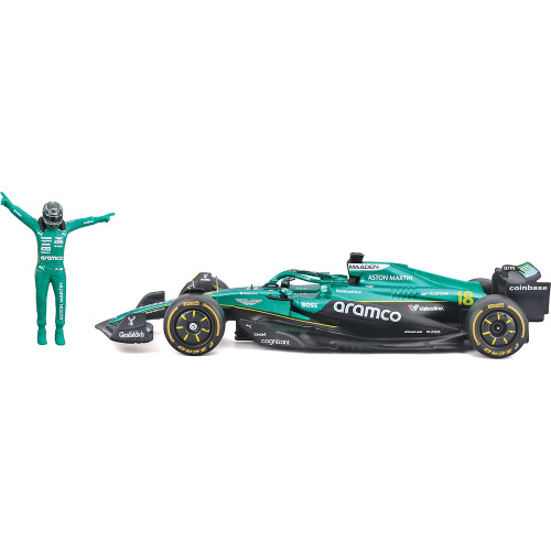 2025 F1 Aston Martin AMR25 w/figure - Stroll #18 Alt Image 3
