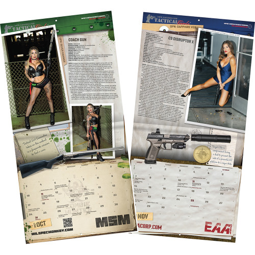 Tactical Girls 2027 Wall Calendar Alt Image 1