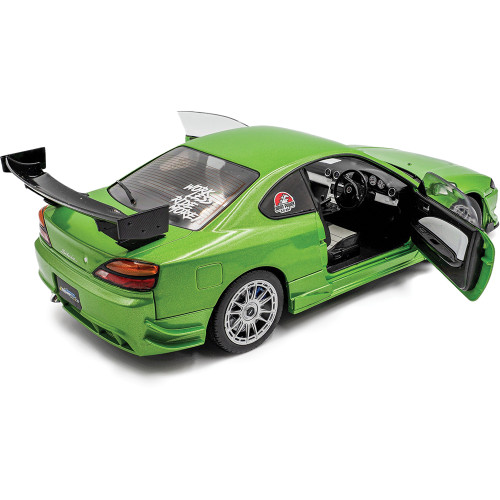 1999 Nissan Silvia S15 Spec-R Aero Solido Works Green Alt Image 3
