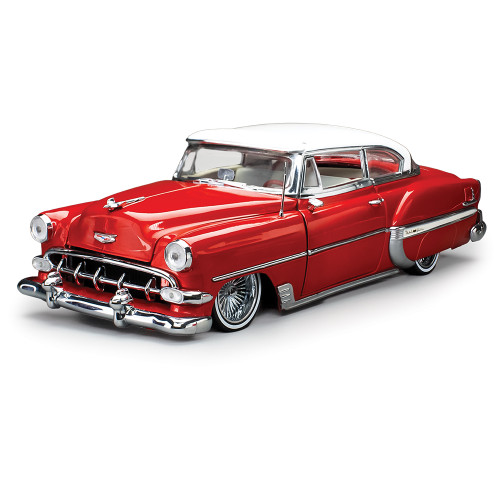 1954 Chevrolet Bel Air Hard Top Coupe Lowrider - Red Alt Image 1