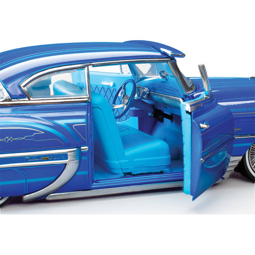 1954 Chevrolet Bel Air Hard Top Coupe Lowrider - Blue with moveable suspension Alt Image 8