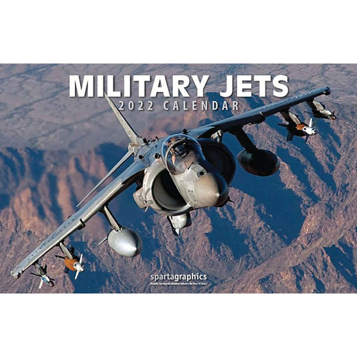 Military Jets 2022 Calendar Main Image