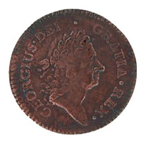 1723 Hibernia Halfpenny and Farthing Replica Coin Main Image