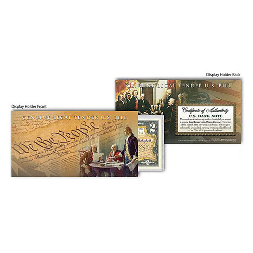 Second Amendment $2 Bill/Half Dollar Alt Image 3