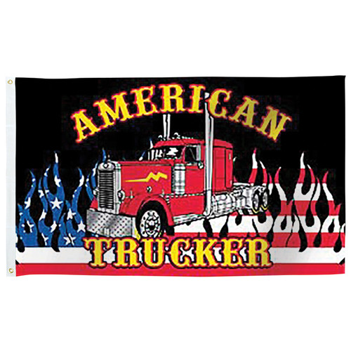 American Trucker Flag Main Image