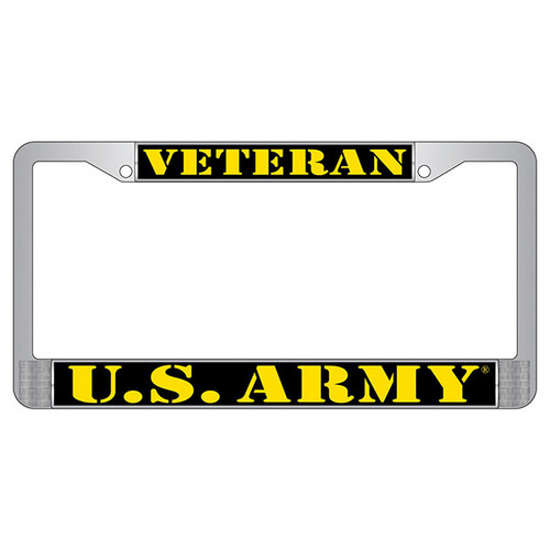 U.S. Army Veteran License Frame Main Image