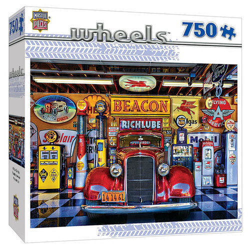 Wheels At Your Service 750 Piece Jigsaw Puzzle Main Image