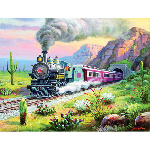 Desert Run 500 Piece Jigsaw Puzzle Main Image