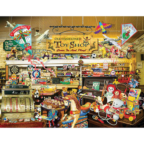 Old Fashioned Toy Shop 1000 pc Jigsaw Puzzle Main Image