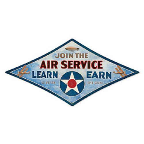 Join the Air Service Metal Sign Main Image