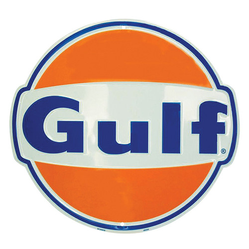 Gulf Gasoline Metal Sign Main Image