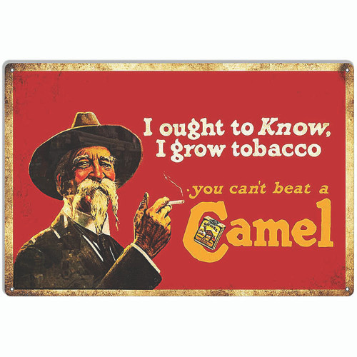 Camel Cigarettes Metal Sign Main Image