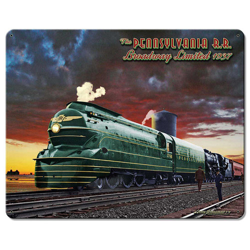 Pennsylvania Railroad Metal Sign Main Image