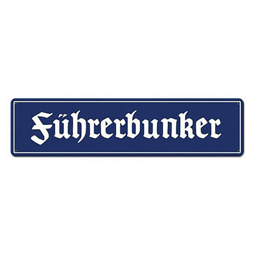 Fuhrerbunker Metal Sign Main Image