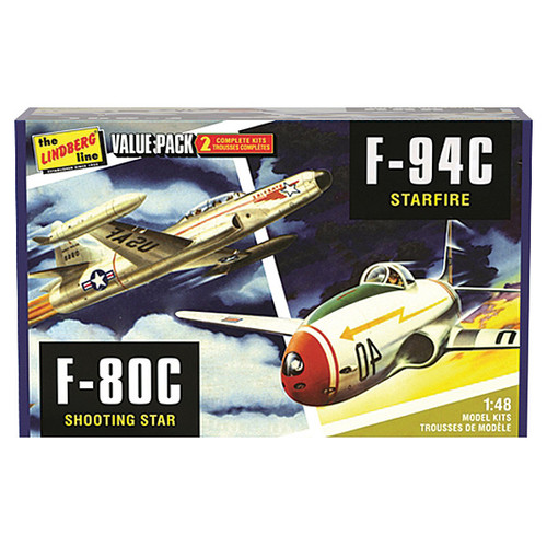 F-80C and F-94C 1/48 Kit Main Image