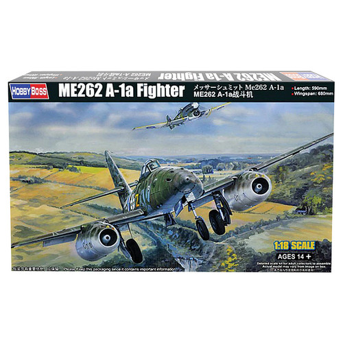 Me 262 Fighter 1/18 Kit Main Image