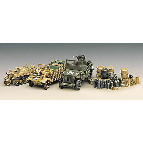 World War II Vehicle Set 1/72 Kit Alt Image 1