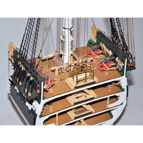 USS Constitution Cross-Section Cutout 1/76 Kit Alt Image 2