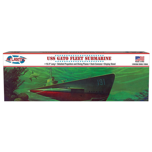 Gato Class Fleet Submarine 1/240 Kit Main Image