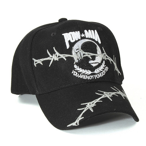 POW/MIA Barbed Wire Cap Alt Image 1