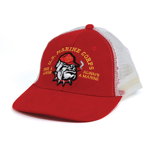 U.S. Marines Mesh-Back Dog Cap Alt Image 1