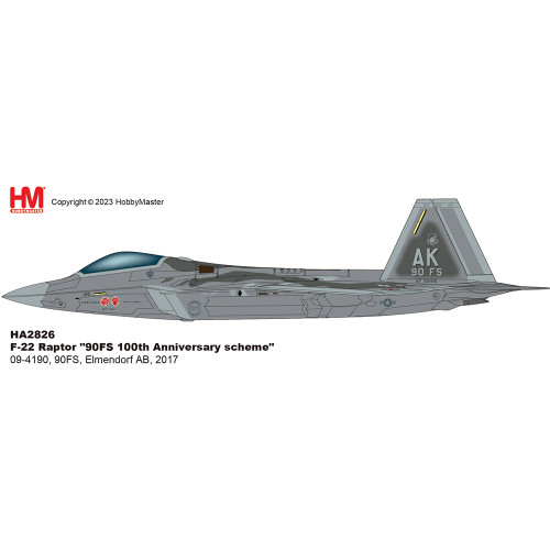 F-22 Raptor 1/72 Die Cast Model Main Image