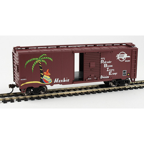 40' Steel Boxcar HO Scale Alt Image 1
