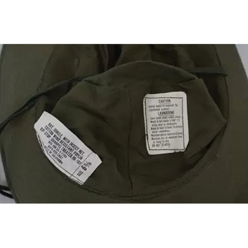 Genuine 1969 U.S. Boonie Hat with Mosquito Net Alt Image 1
