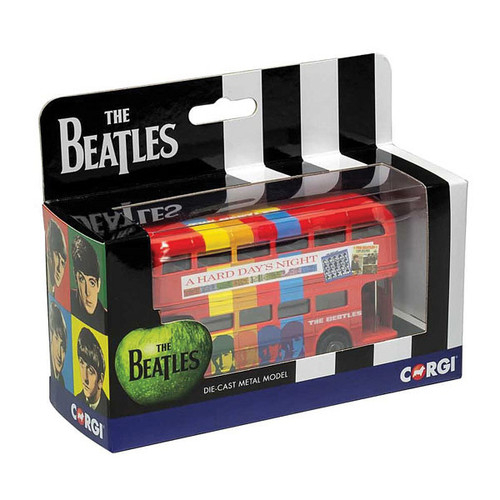 Beatles  London Bus  'A Hard Days Night' 1/64 Die Cast Model Alt Image 1