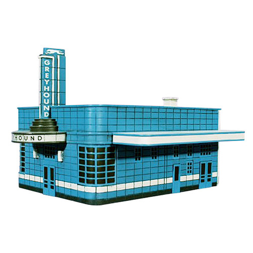 Greyhound Bus Station 1/87 Model Alt Image 1