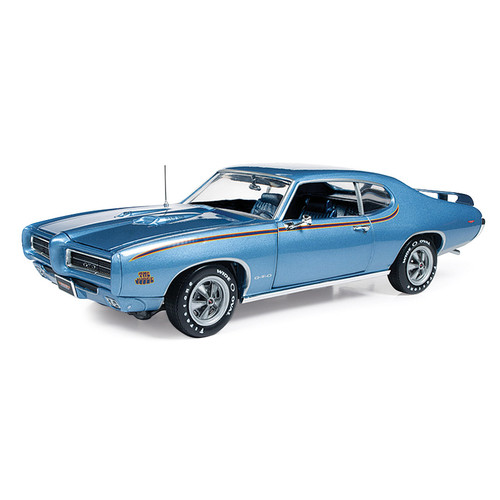 1969 Pontiac GTO Judge 1/18 Die Cast Model- Blue Main Image