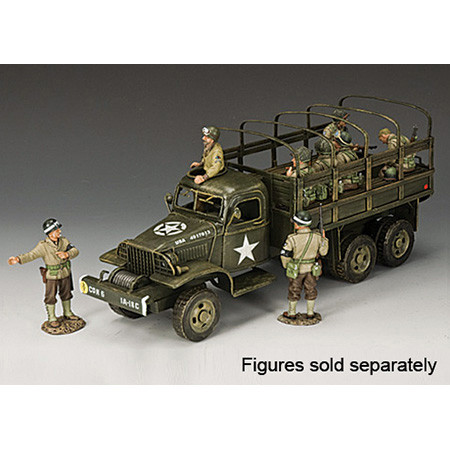 U.S. GMC CCKW 353 Truck 1/30 Metal Model Alt Image 2