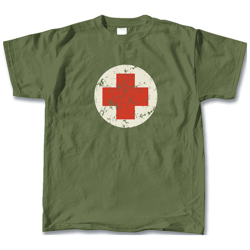 Medic Military Green T-shirt Main Image