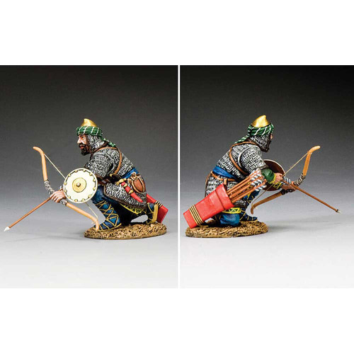 Kneeling Saracen Archer 1/30 Figure Alt Image 1