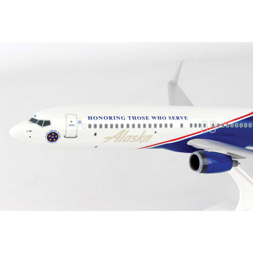 Boeing 737-900 1/130 Model  Alaskan Airlines Veterans Alt Image 2