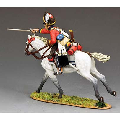 Scots Grey Charging w/Sword to the Front 1/30 Figure Alt Image 1