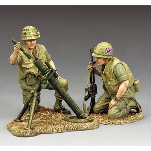 3-Piece Mortar Team 1/30 Figure Set Main Image