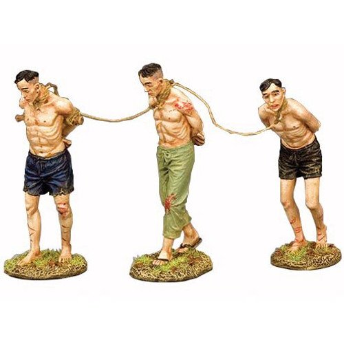 Three Vietcong Captured Set 1/30 Figure Set Main Image