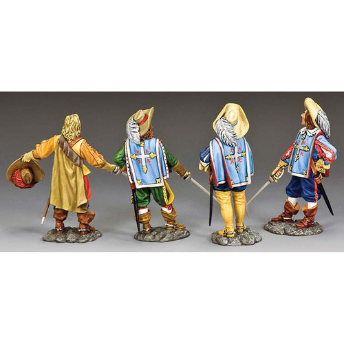 The Three Musketeers & d'Artagnan 1/30 Figure Alt Image 1