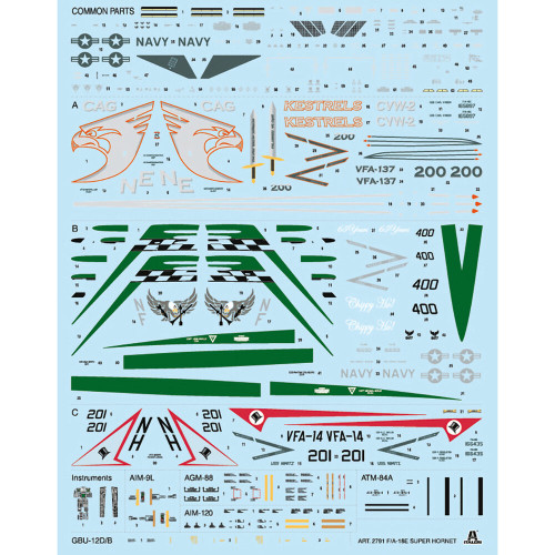 F/A-18E Super Hornet 1/48 Kit Alt Image 2