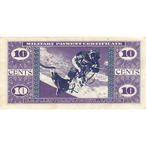 Series 681 Vietnam Era 10-cents MPC Note Alt Image 1