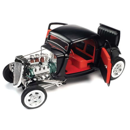 1934 Ford 3 Window Coupe 1/18 Die Cast Model Alt Image 1
