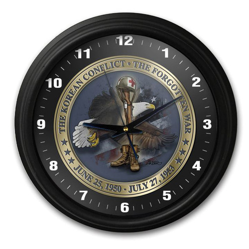 Korean War Vintage Wall Clock Main Image