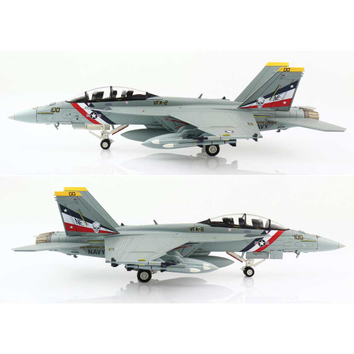 F/A-18F Super Hornet 1/72 Die Cast Model VFA-2 "Bounty Hunters", USS Abraham Lincoln, 2012 Alt Image 2